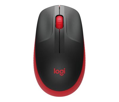 Мишка Logitech M190 Full-size wireless mouse - RED - 2.4GHZ - N/A - EMEA - M190